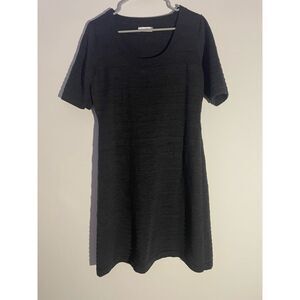 Calvin Klein Large Gray Midi Dress